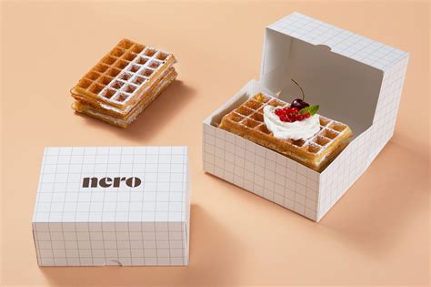 Nero Belgian Waffle Bar Post Projects Baking Packaging Dessert