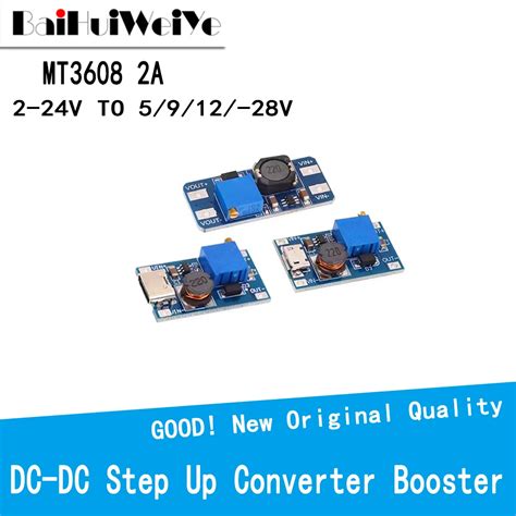 Повышающий Модуль блока питания MT3608 | AliExpress