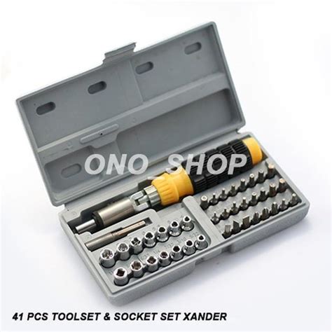 Jual 41 Pcs Toolset Socket Set Xander Di Lapak Suryono Bukalapak