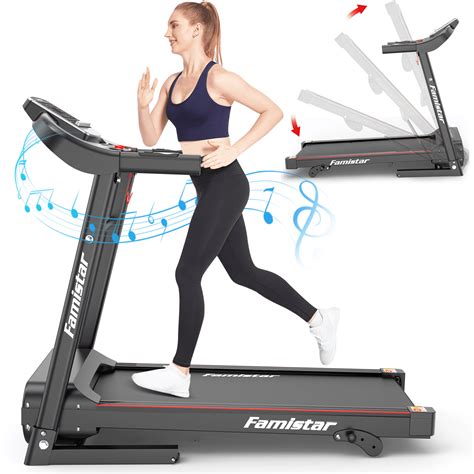 Famistar Jk1607 Folding Electric Treadmill For Home Jogging Running