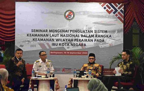 Bakamla RI Gelar Seminar Penguatan Sistem Keamanan Laut Nasional