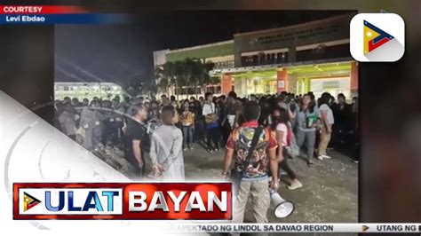 Klase Sa Davao De Oro At Davao Del Norte Suspendido Matapos Tumama Ang