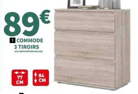 Promo Commode Tiroirs Chez Conforama Icatalogue Fr