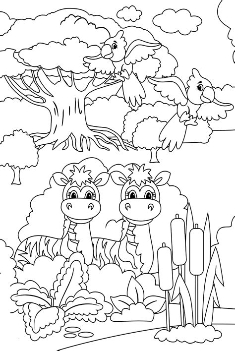 Free Printable Zebra Coloring Pages - Free Printable Coloring Pages