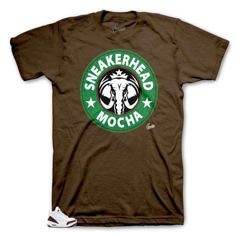 Jordan 3 mocha sneaker tees | Retro 3 mocha shirts match.