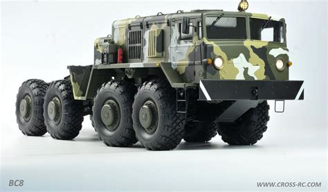 BC8 Mammoth 1/12 8 x 8 Scale Off Road Military Truck Kit - RC Car World