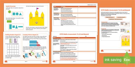 Eyfs Assessment Supports White Rose Maths To 20 And Beyond