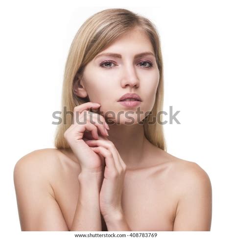 Beautiful Woman Naked Blond Beauty Isolated Stock Photo Shutterstock
