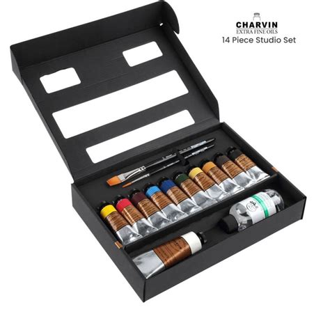 Charvin Extra Fine Oil Painting Studio Set Piece Set Jerry S Artarama