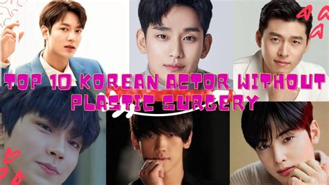 Unveiling The Charm Most Handsome Korean Actors Without Surgery