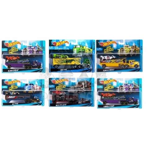 Hot Wheels камион с кола асортимент на Супер Цена P Patilanci bg