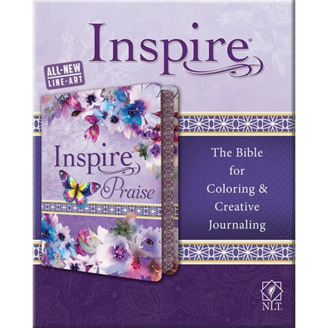 Inspire Praise Bible Nlt Feminine Deluxe Hardcover