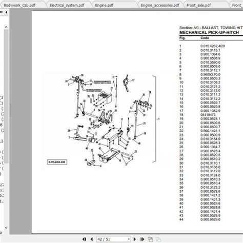 Deutz Fahr Tractor Agrofarm 410 Parts Catalog