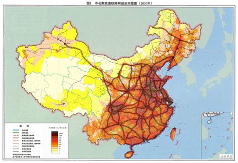 方舆 西部 国家八纵八横高铁干线通道与人口密度 Powered By Phpwind