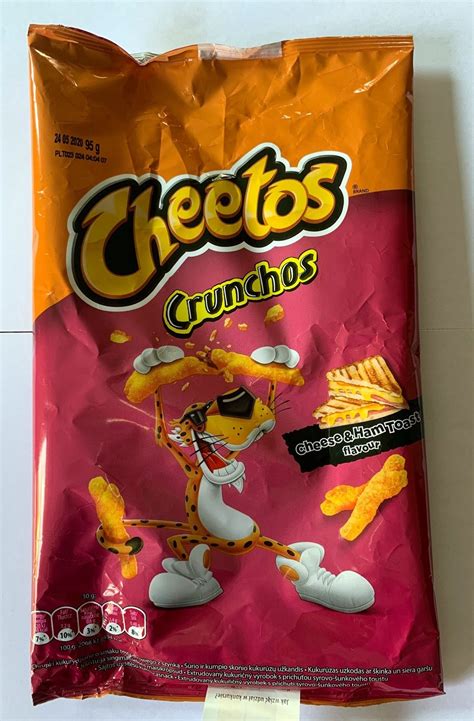 Cheetos Crunchos Cheese And Ham Toast Flavour 95 G Contrademn