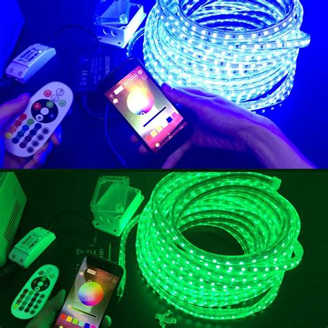 Ac V W Pwm Led Bluetooth Music Time Rgb Wireless Ir