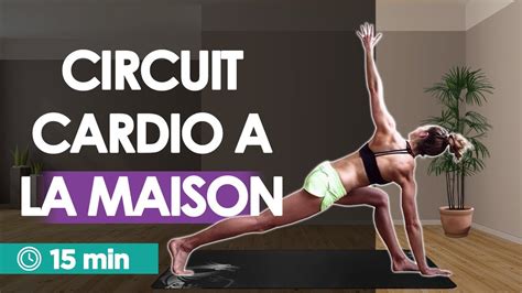 15 minutes entrainement cardio à la maison sans équipement et sans