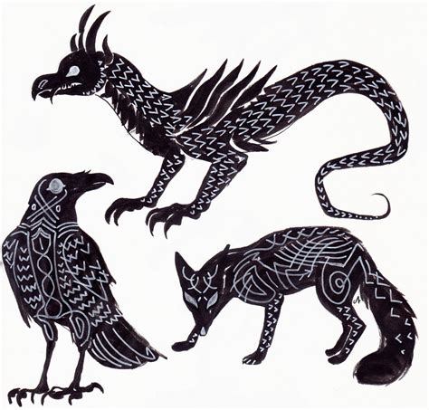 Animals of the Nordic mythology — Weasyl