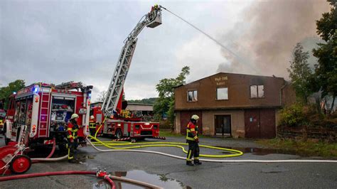 Alte BHG In Kittlitz Geht In Flammen Auf Brand Auch In Kodersdorf