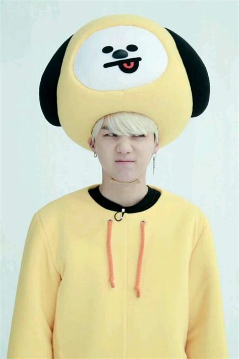 Wow Suga U Look Cute In Chimmy Costume ARMY S Amino