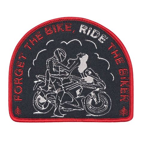 ride  biker motorcycle patch moto loot