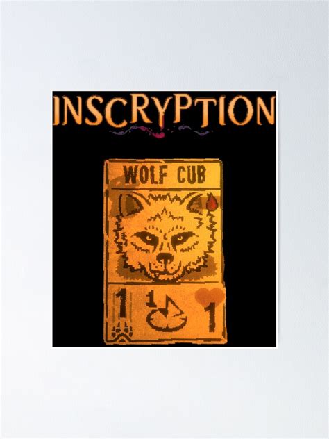 Inscryption Psychological Horror Wolf Cub Card Game Halloween Scary