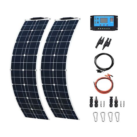 Xinpuguang Watt Solar Panel Kit Pcs W Flexible Monocrystalline