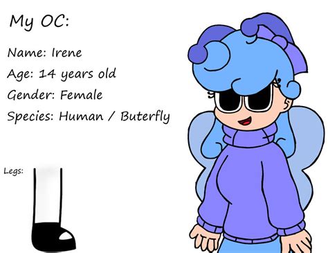 My Main Oc By Irenethecheerleader On Deviantart