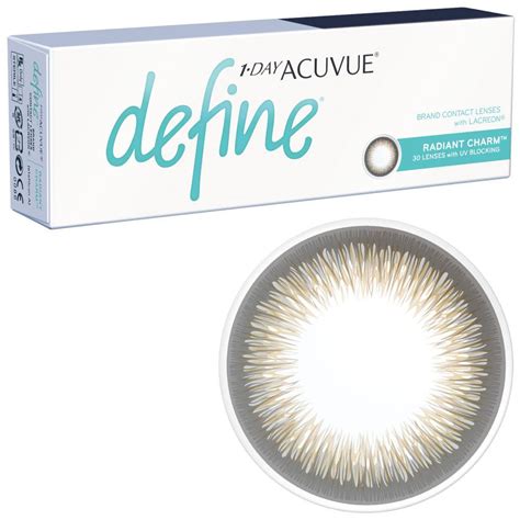 Acuvue Define Radiant Charm 1 Day Contact Lenses 30 Pack Trendy Sweet Shop