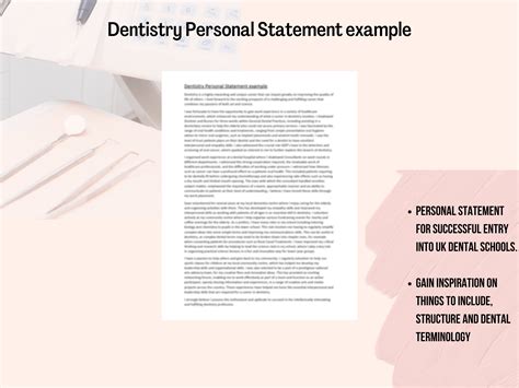 Personal Statement E Book Guide 3 Example Statements Medicine Dentistry