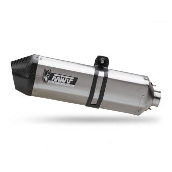 Silencieux Mivv Speed Edge Inox Carbone Suzuki V Strom Au