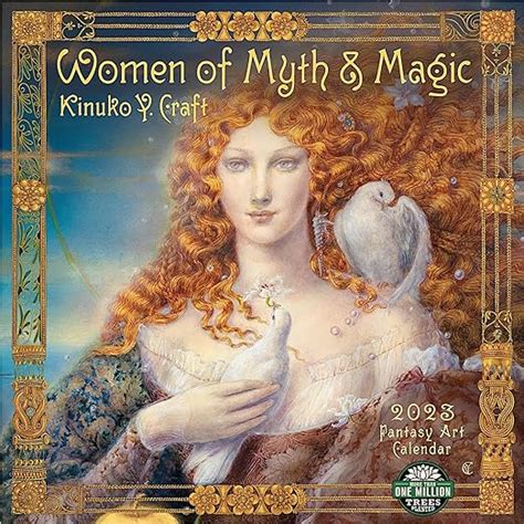 Amazon Women Of Myth Magic 2023 Fantasy Art Wall Calendar