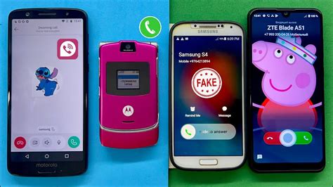 Samsung S4 ZTE Blade A51 Vs Motorola Razr V3 Motorola Moto 1S