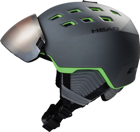 HEAD Radar Visier Skihelm Schwarz 52 55cm 300999 323420XS S