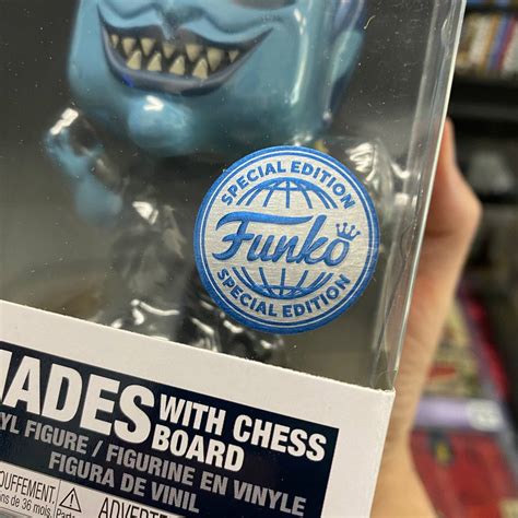 Funko Pop 1142 Hades With Chess Board Special Edition Hercules