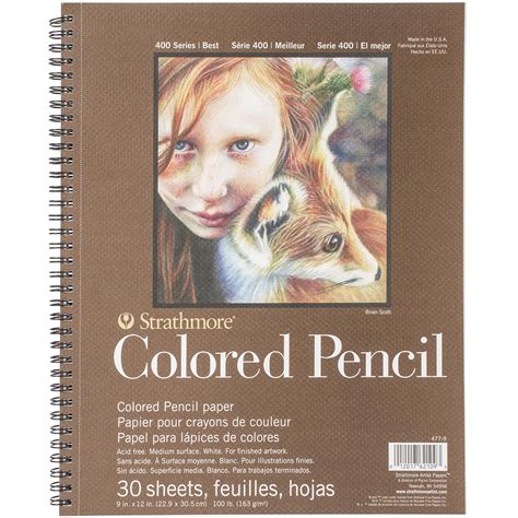 Bloco Strathmore Color Pencil G X F