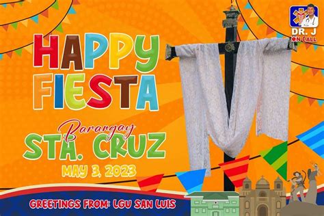 Happy Fiesta Brgy Sta Cruz