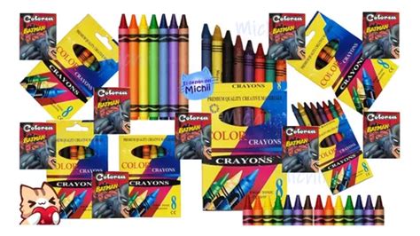 15 Libro Para Colorear Batman 15 Cajitas Crayones 8 En Venta En