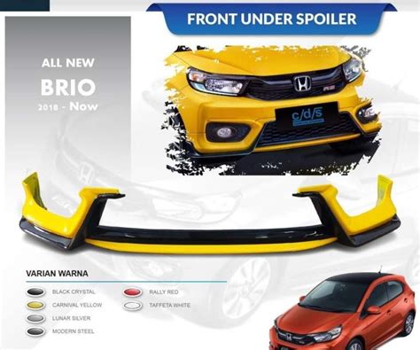 Jual Paket Bodykit Depan Belakang Dan Spoiler All New Brio Urbanite