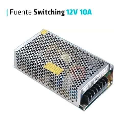 Fuente Switching V A Reales Tira Leds Camara Cctv Productos