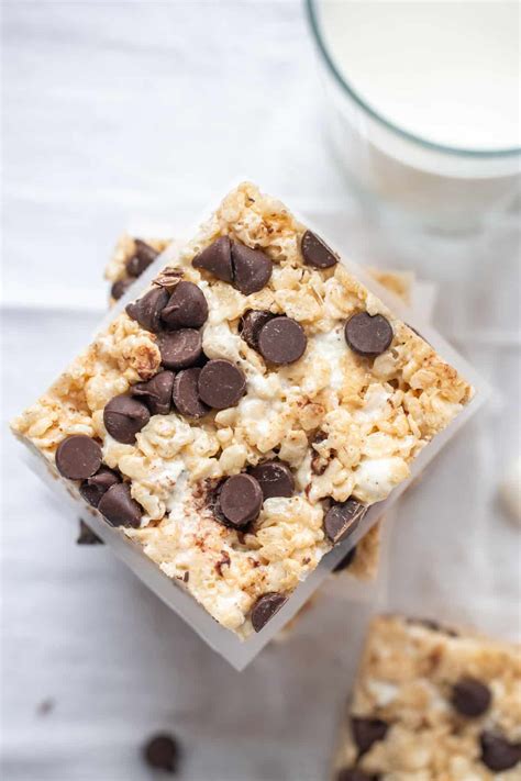 Rice Krispie Squares With Chocolate Chips Recipe Deporecipe Co