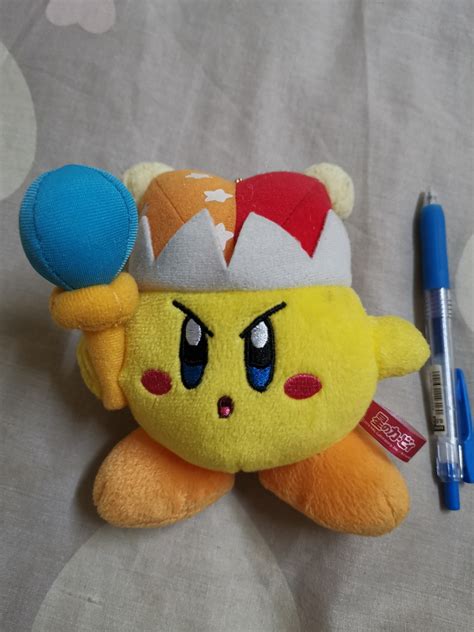 [Defect] Yellow Kirby plush keychain, Hobbies & Toys, Toys & Games on ...