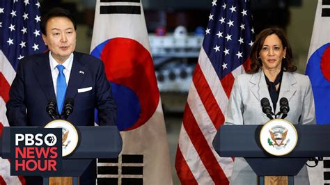 WATCH Harris South Korean President Yoon Deliver Remarks At NASA S