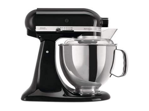 Kitchenaid robot pâtissier multifonction 4 8l 300w noir onyx