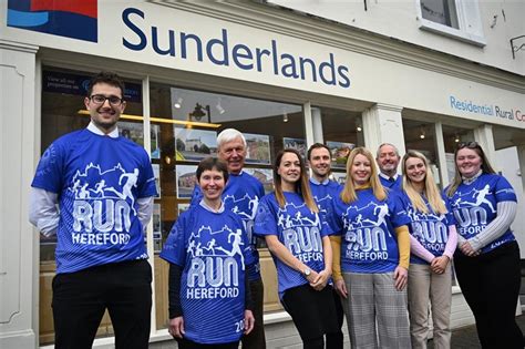 Sunderlands Run Hereford Is Fundraising For St Michaels Hospice Hereford