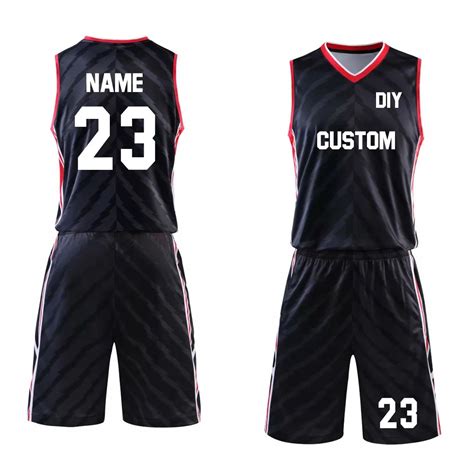 Men Basketball Jerseys Suit Youth Basketball Uniforms Custom Kits