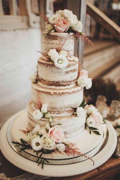 Naked Cake Propozycji Na Lekki I Delikatny Tort Na Wesele