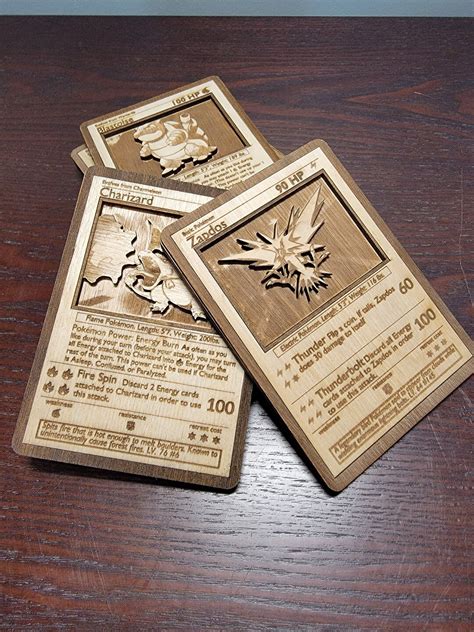 Custom Wooden Playing Cards - Etsy