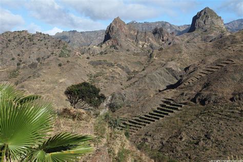 Santo Antão Ribeira Grande, local landscape - Cape Verde