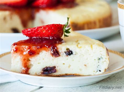 Low Carb Cottage Cheesecake Fit Diary